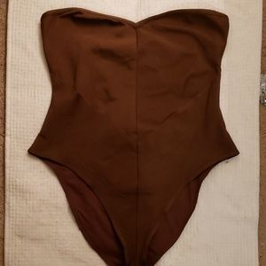 Slim fitting swimsuit